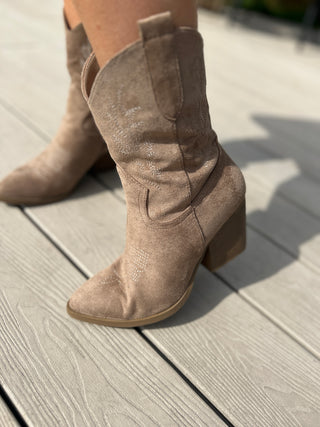 Taylor Taupe Boots