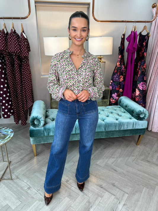 Kassandra Blouse Green