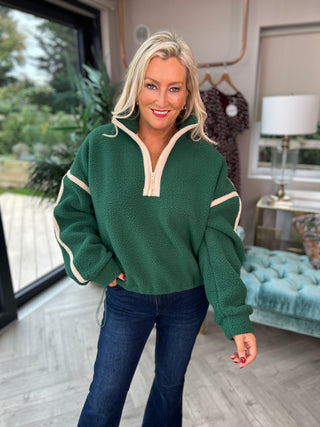 Lulu Fleece Green