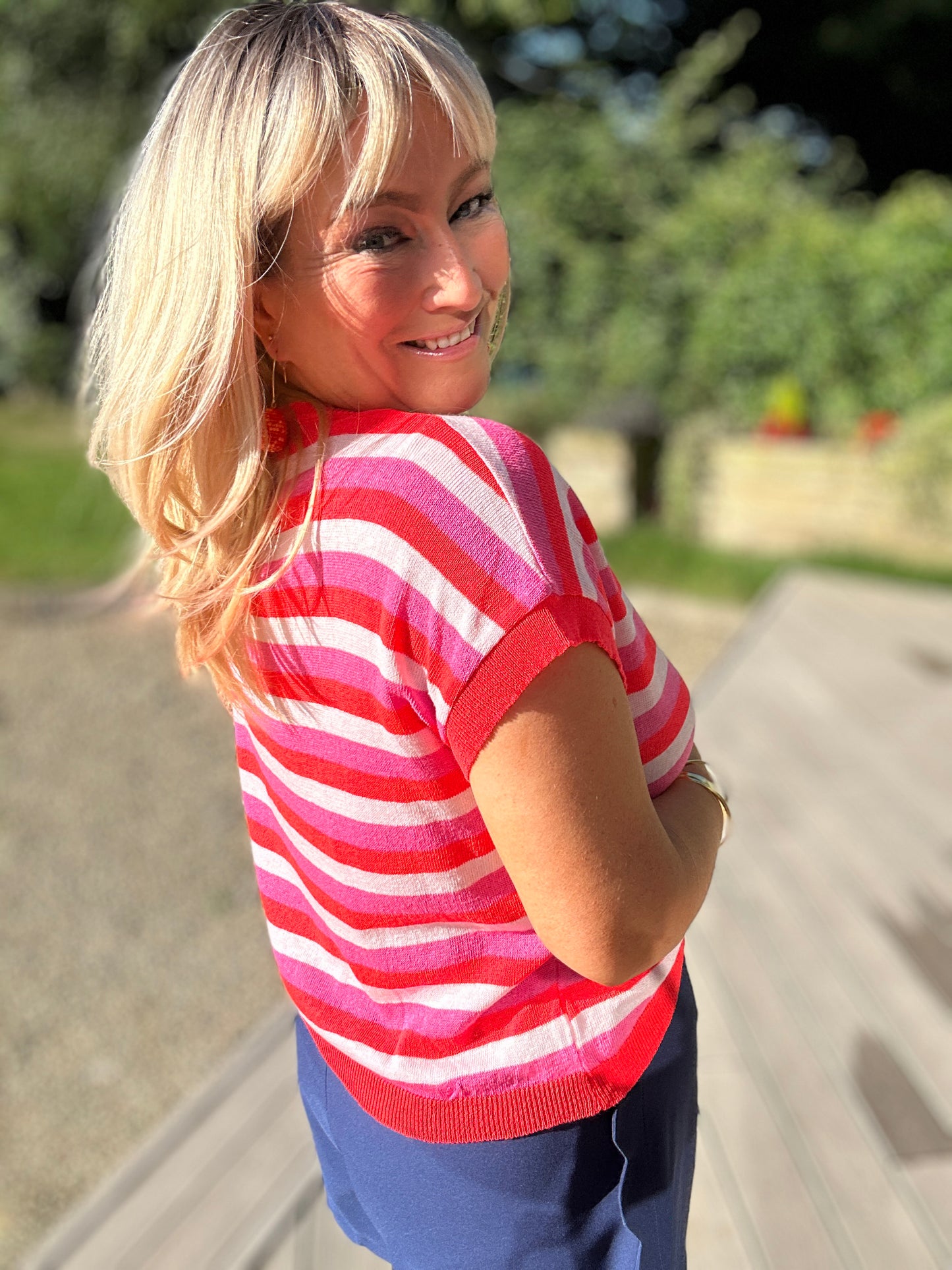 Maddie Top Coral