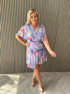 Caris Dress Blue