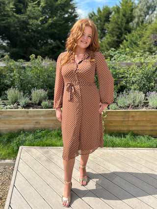 Kaya Polka Dot Dress