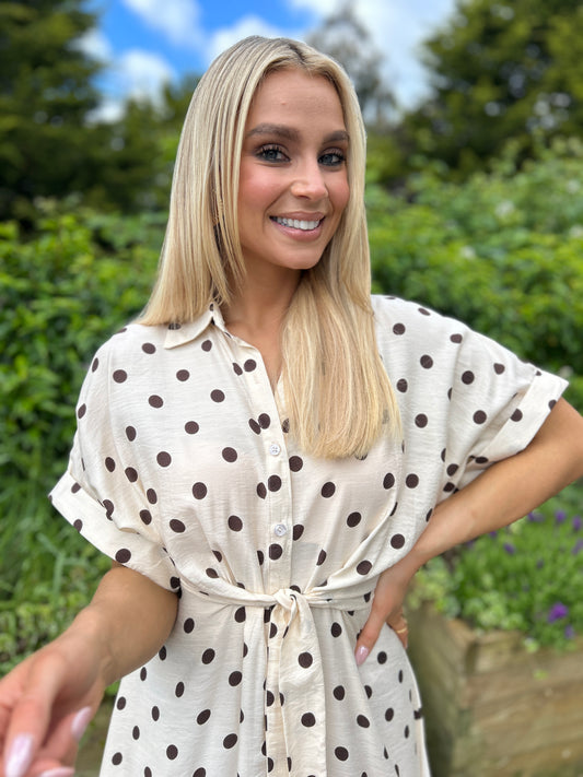 Meredith Polka Dot Dress