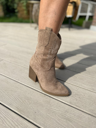 Taylor Taupe Boots