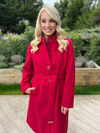 Amanda Coat Red