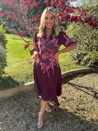 Holland Dress Plum