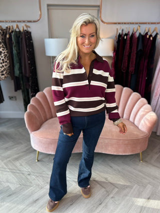 Kelly Jumper Burgundy