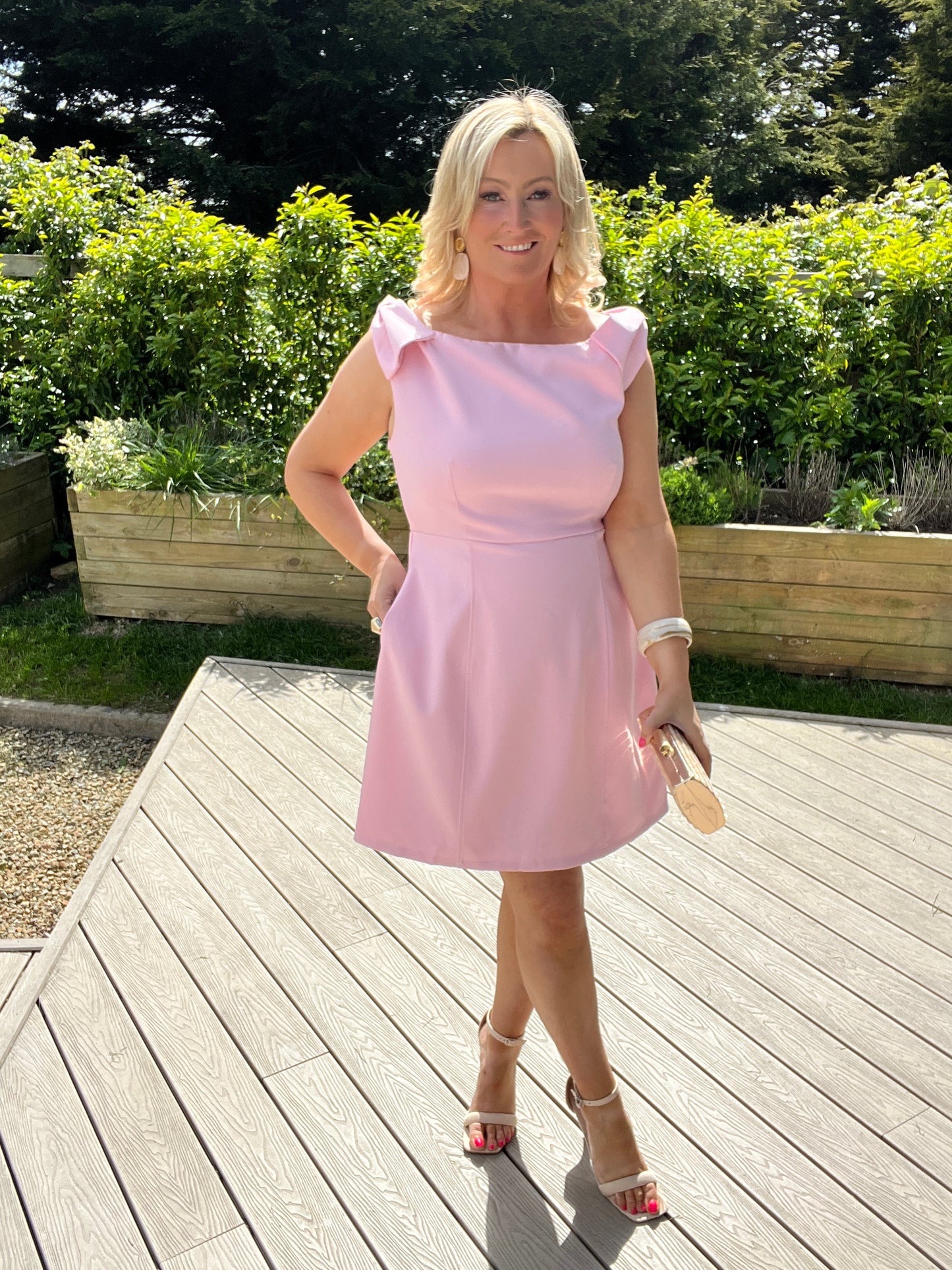 Milano Mini Dress Pink