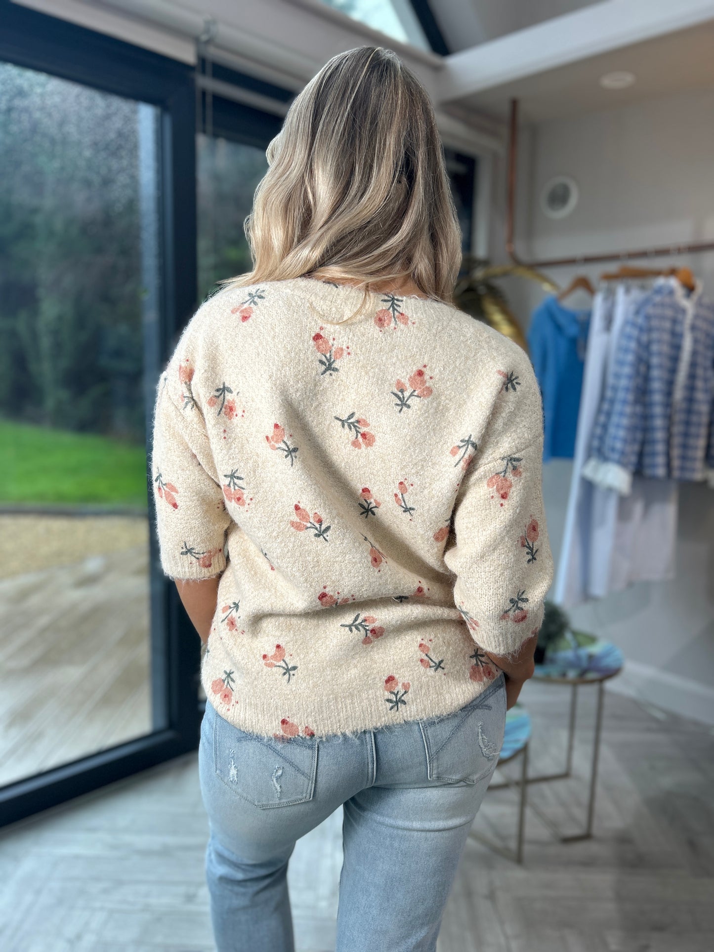 Amy Floral Print Cardi