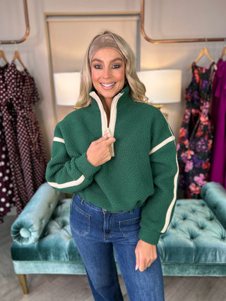 Lulu Fleece Green