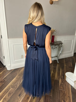 Tulle Skirt Navy