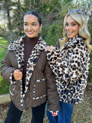 Lee Reversible Jacket Brown