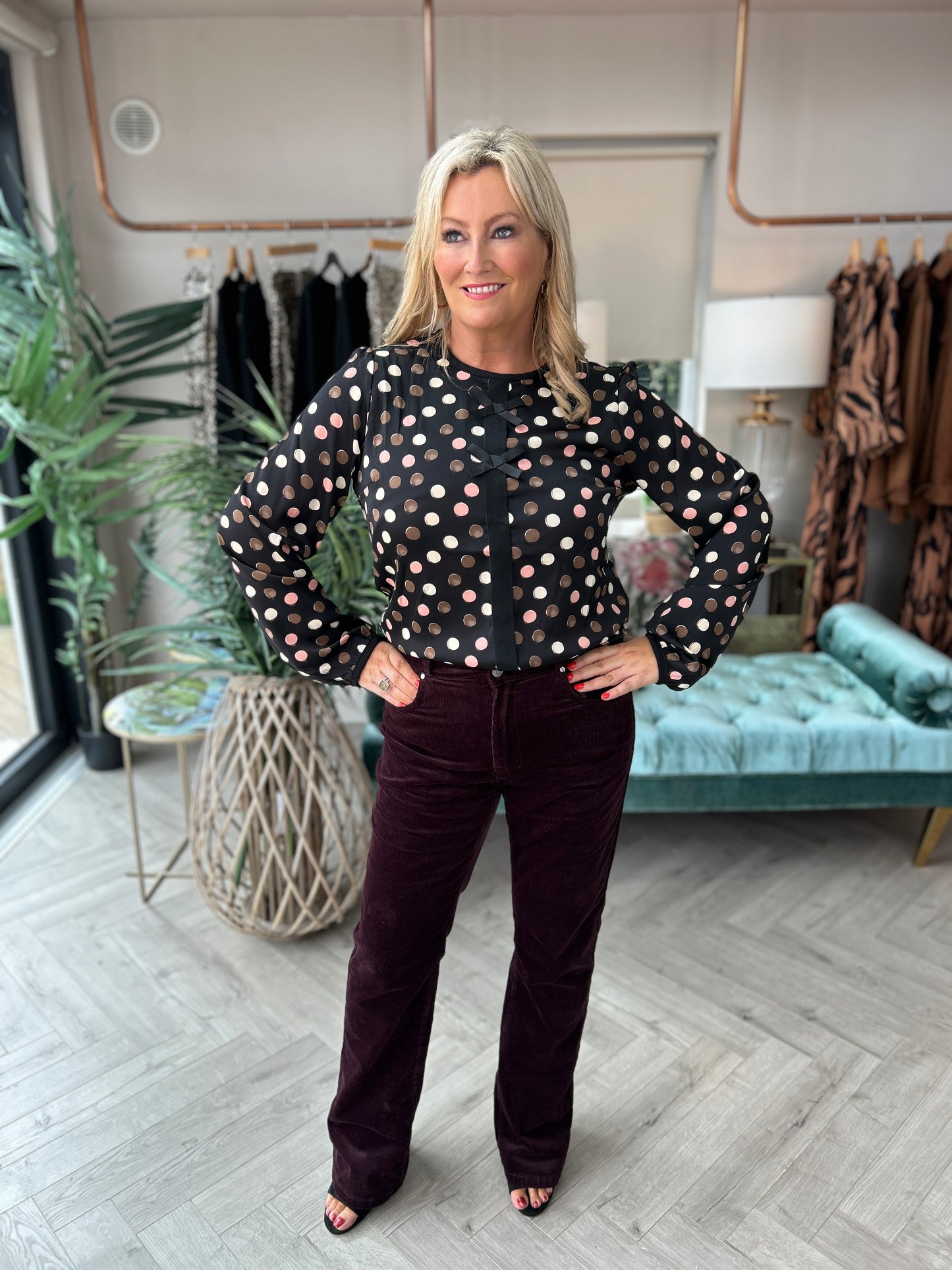 Edelle Bootcut Cord Short