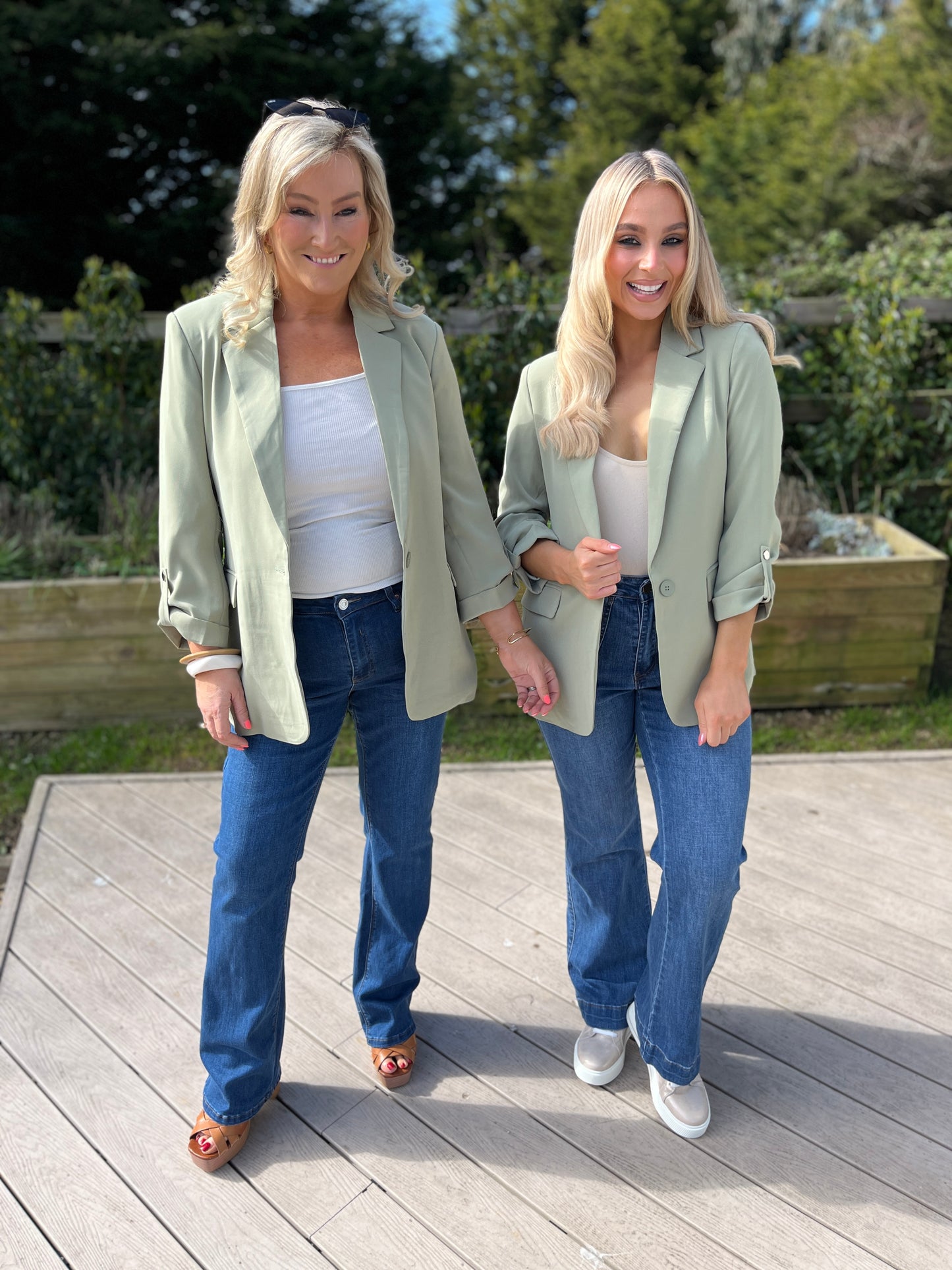 Harper Blazer Green