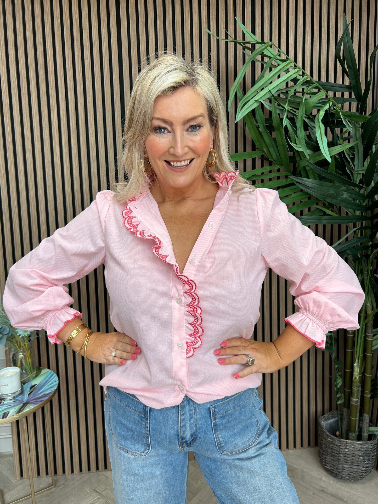 Bonnie Pink Frill Shirt