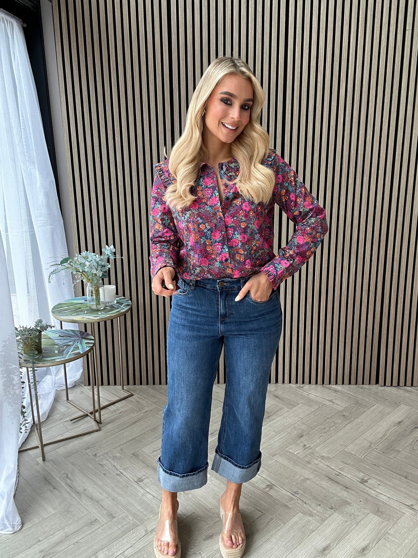 Poppy Print Shirt