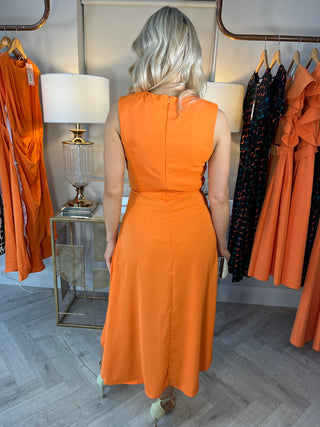 Opal Orange Dress