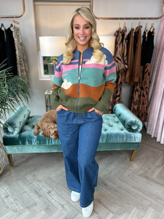 Solana Cloudy Hills Bomber