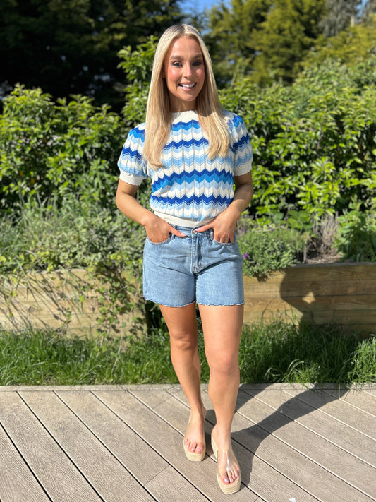 Mavis Jumper Blue