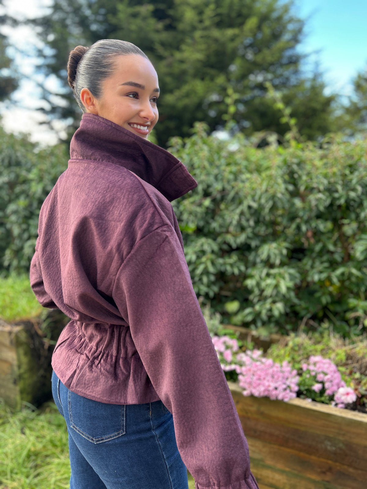 Amy Jacket Plum