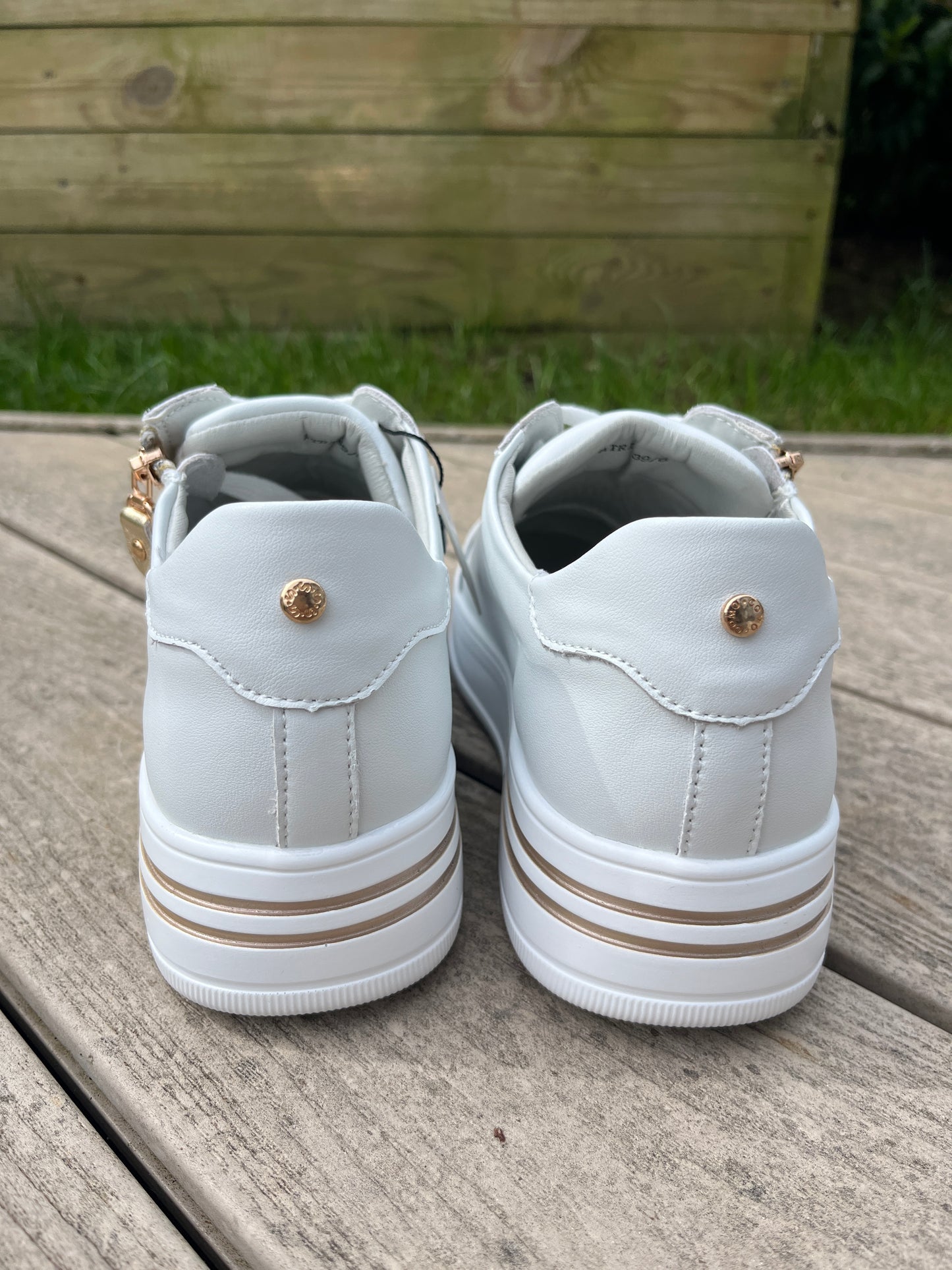 Palmer Bianco Trainers
