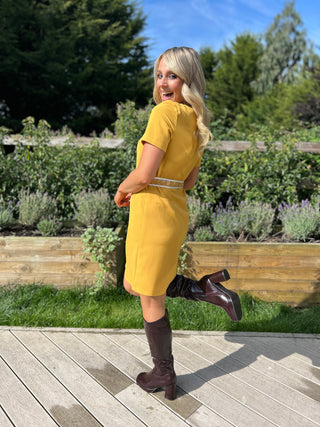 Quant Dress Mustard