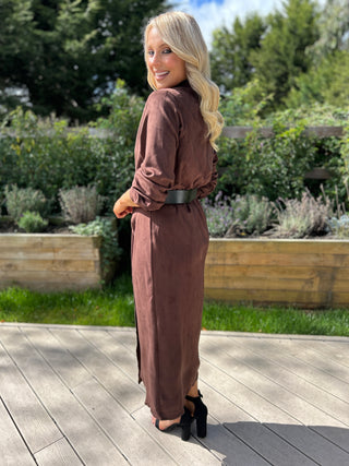 Harper Suede Dress