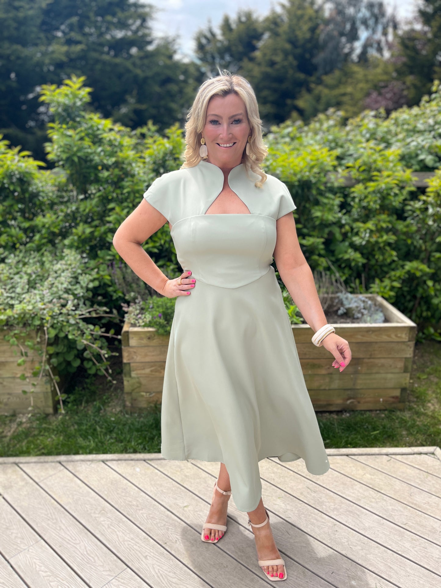Amora Midi Dress Sage