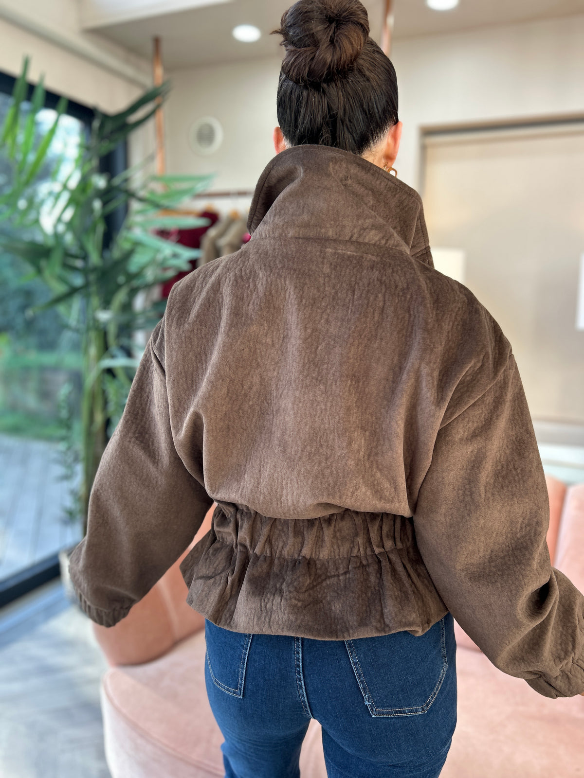 Amy Jacket Brown