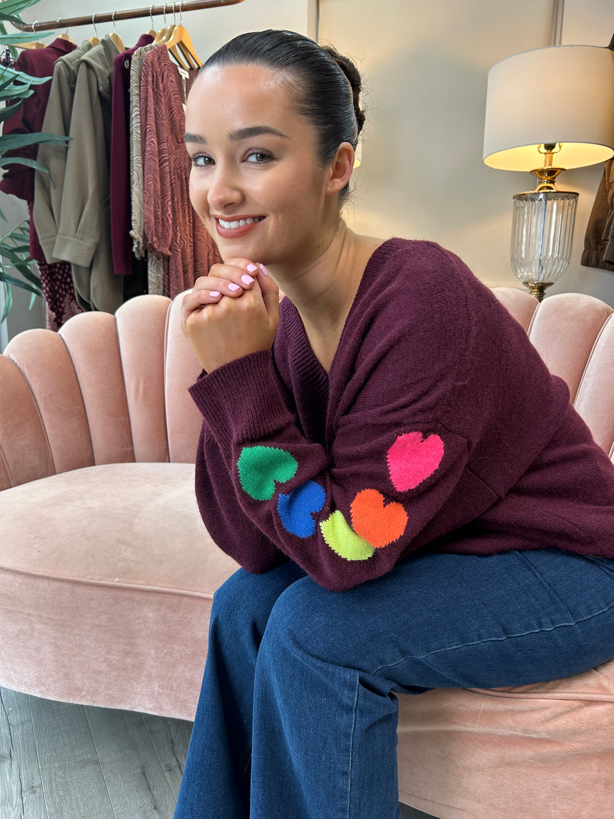 Nadine  Heart Jumper