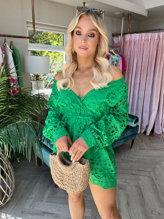 Elowen Dress Green