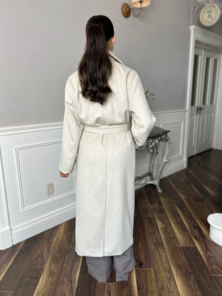 Evelyn Coat Ecru