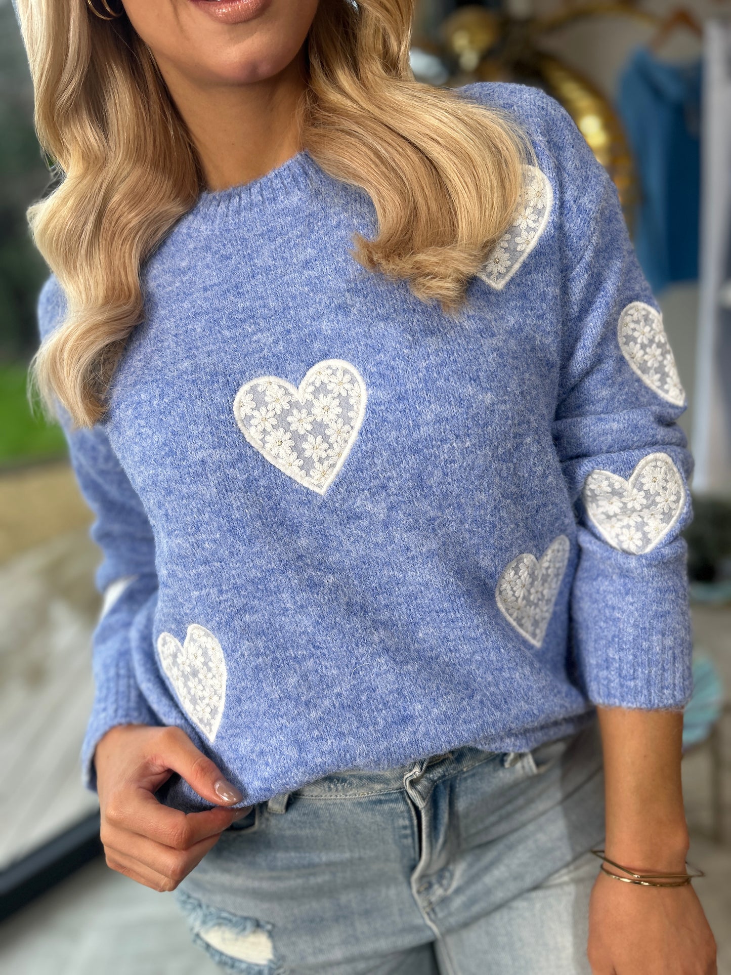 Gra Heart Knit jumper