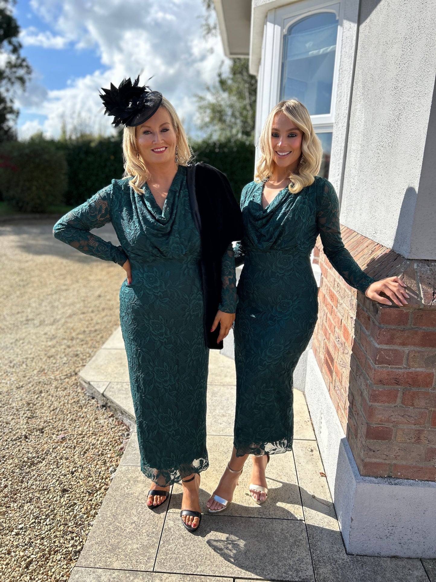 Remington Lace Dress Green