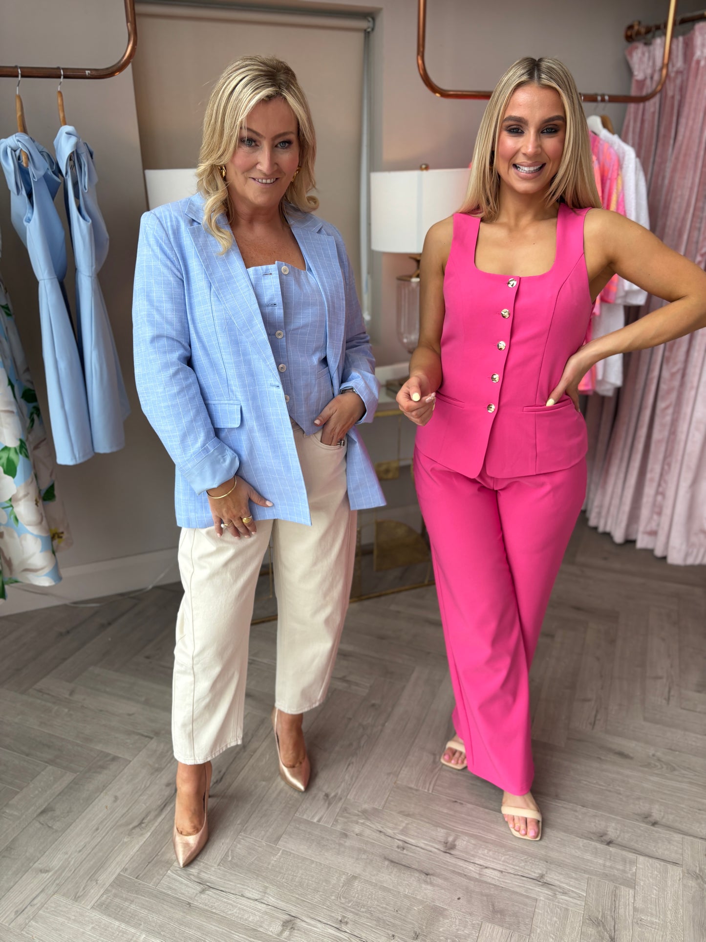 Edlyn Waistcoat Sky