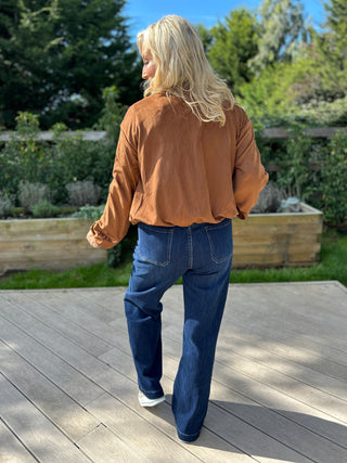 Sherry Wide Leg Jean (Short)