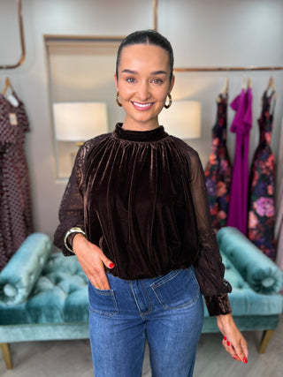 Choco Velvet Top