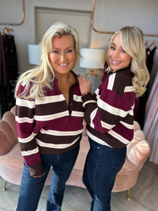 Kelly Jumper Burgundy