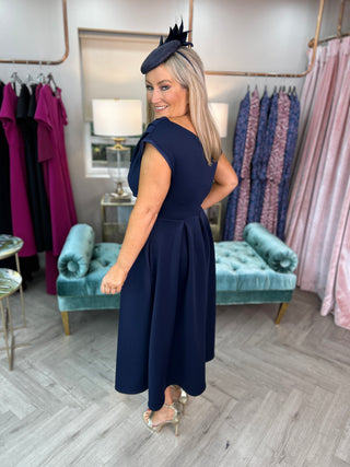 Betty Skater Dress Navy