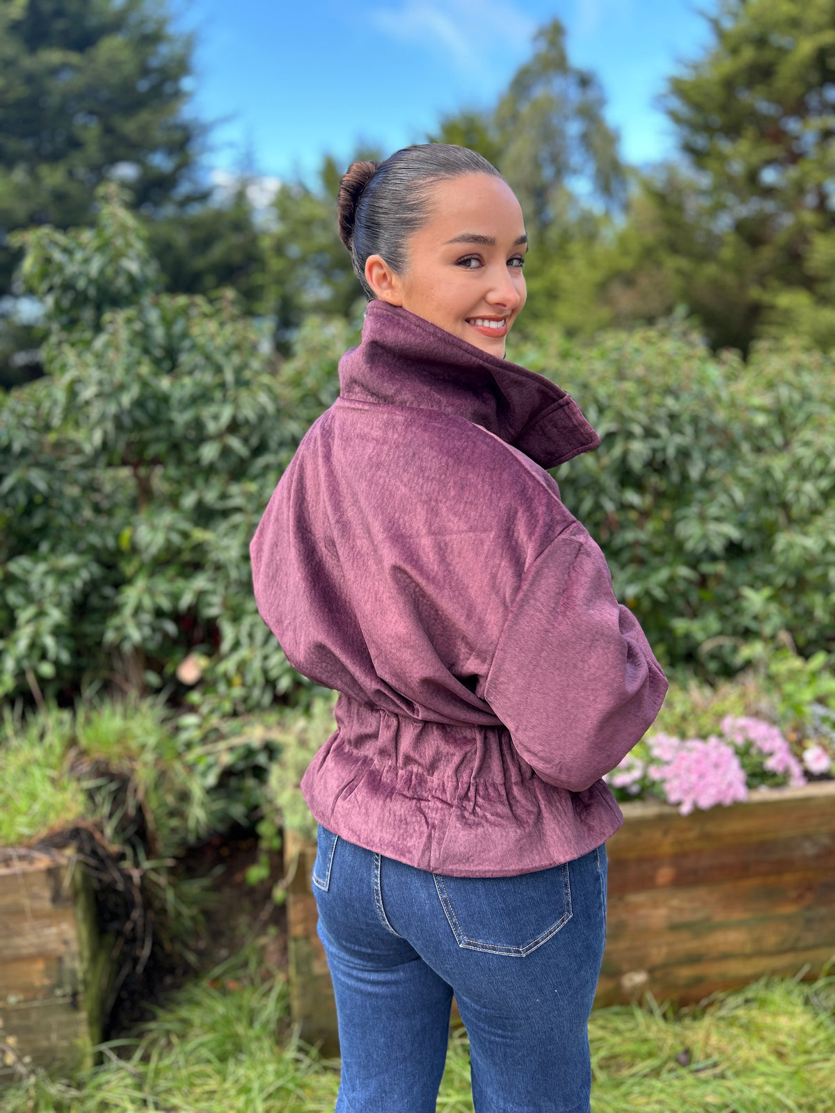 Amy Jacket Plum