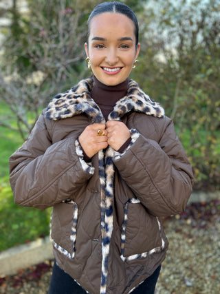 Lee Reversible Jacket Brown