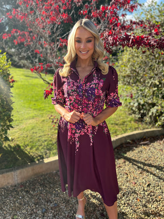 Holland Dress Plum