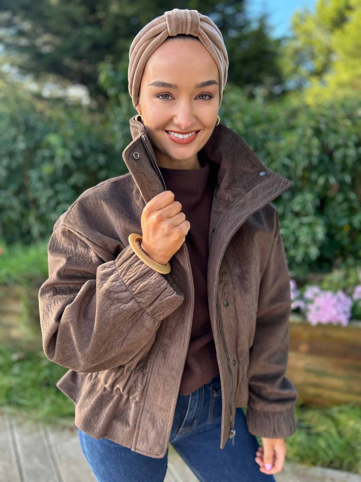 Amy Jacket Brown