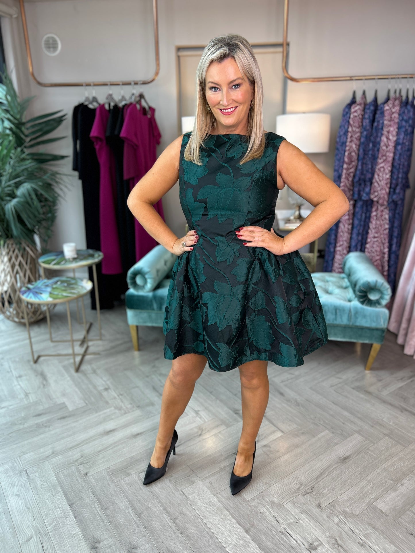 Suri Jacquard Mini Dress