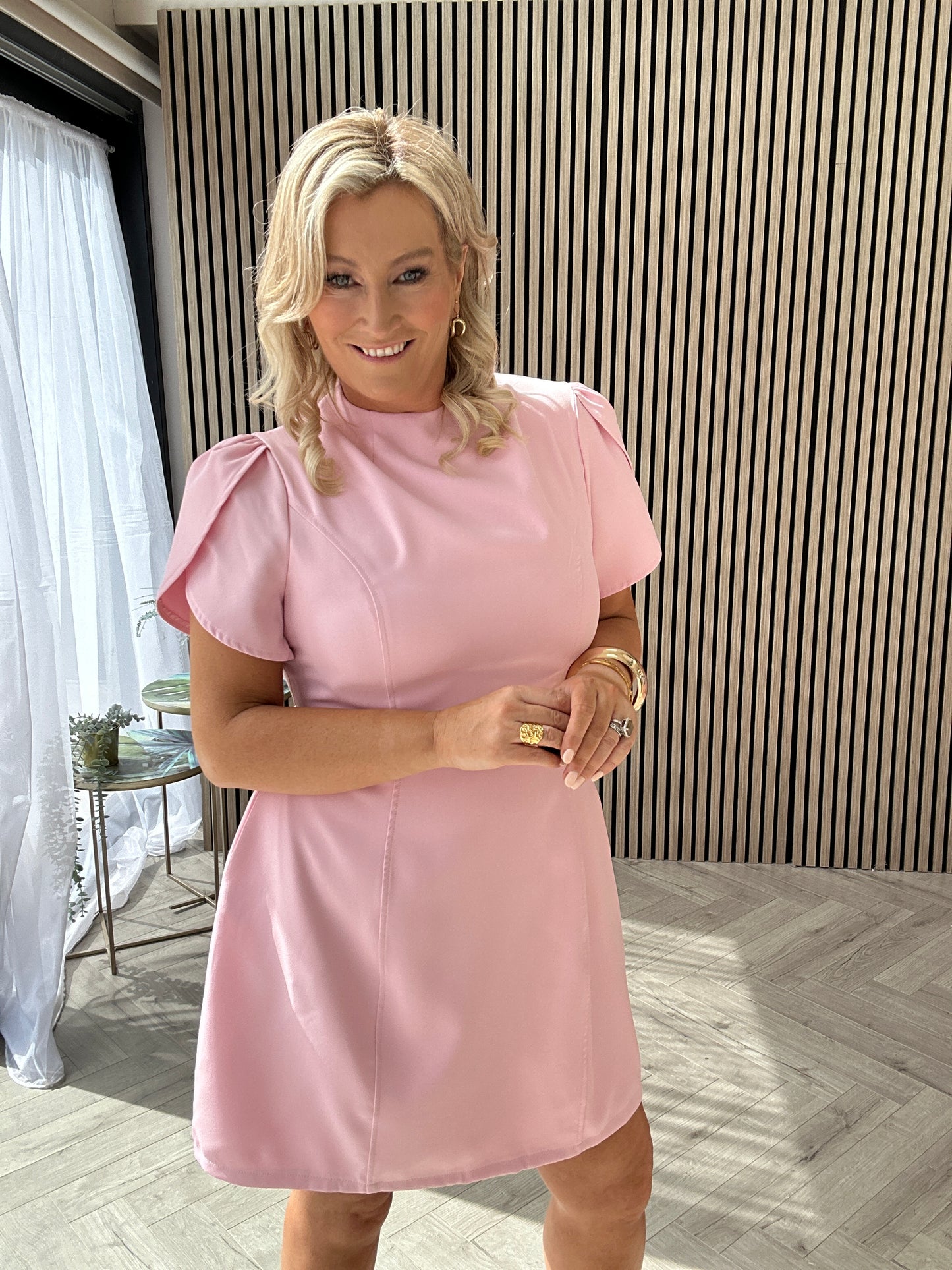 Ami Mini Dress Pink
