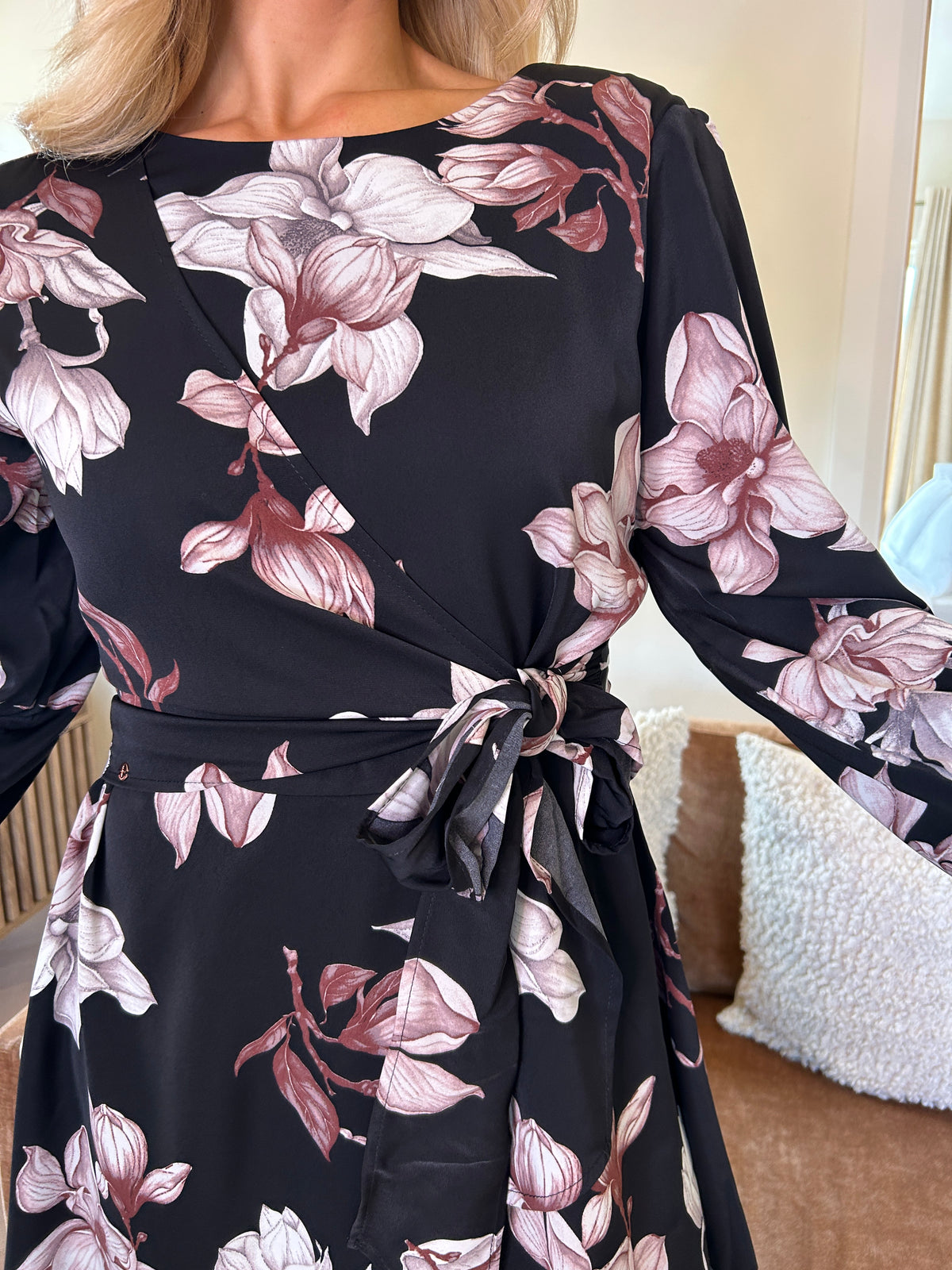 Grace Dress Black Floral