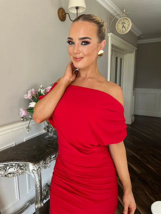 Platinum Red Dress