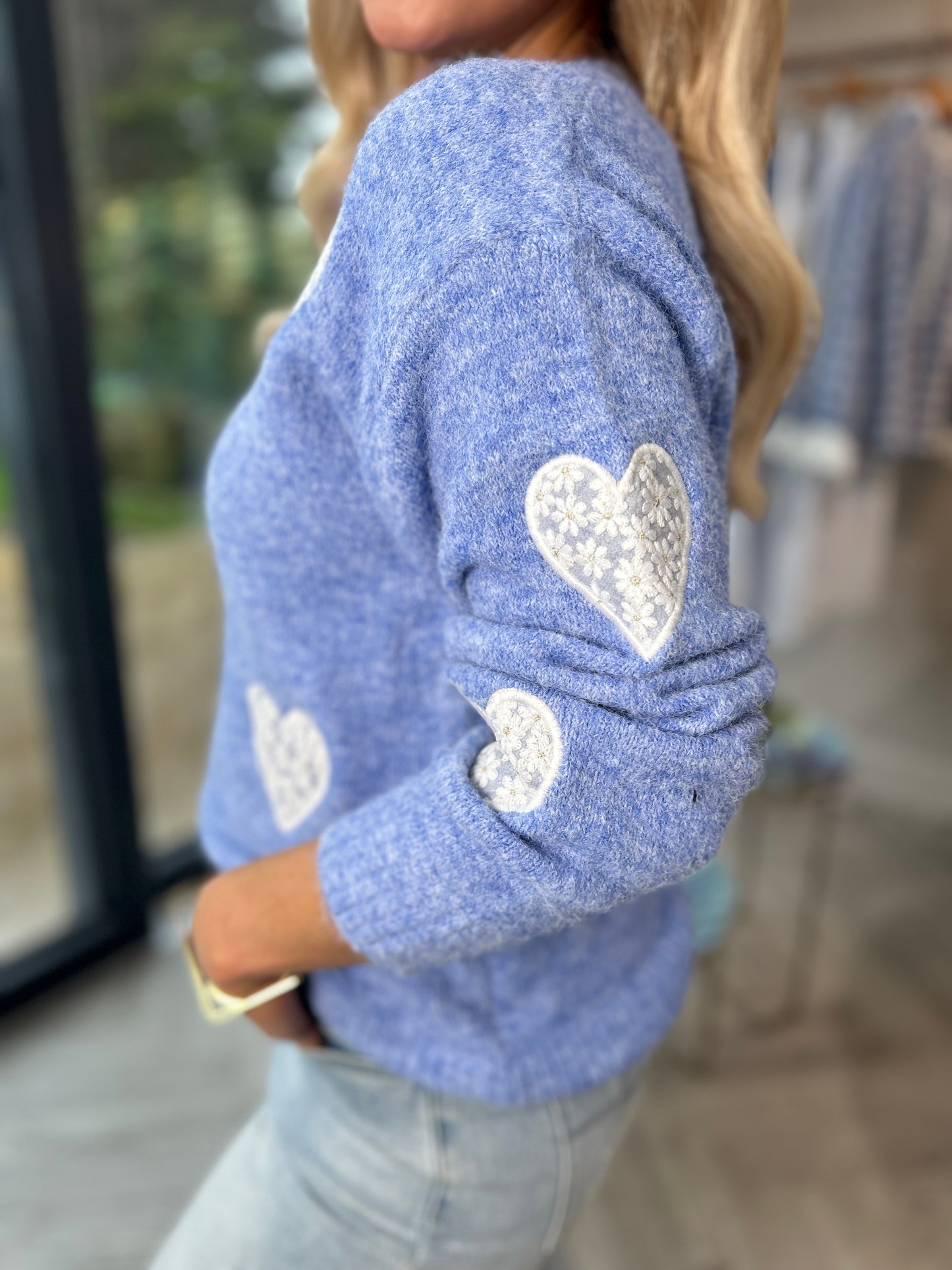 Gra Heart Knit jumper