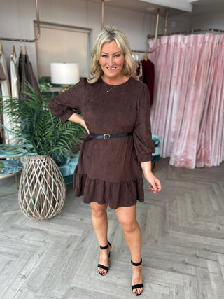 Villie Suede Dress