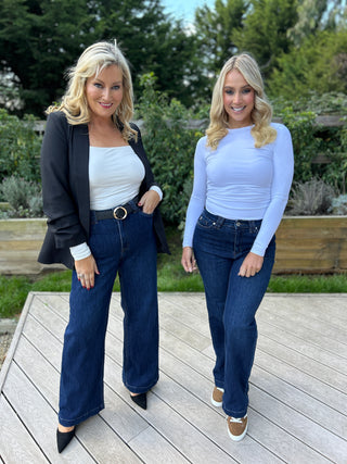 Sherry Wide Leg Jean (Short)